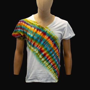 Hanes Comfort Soft V-Neck Tie Dye